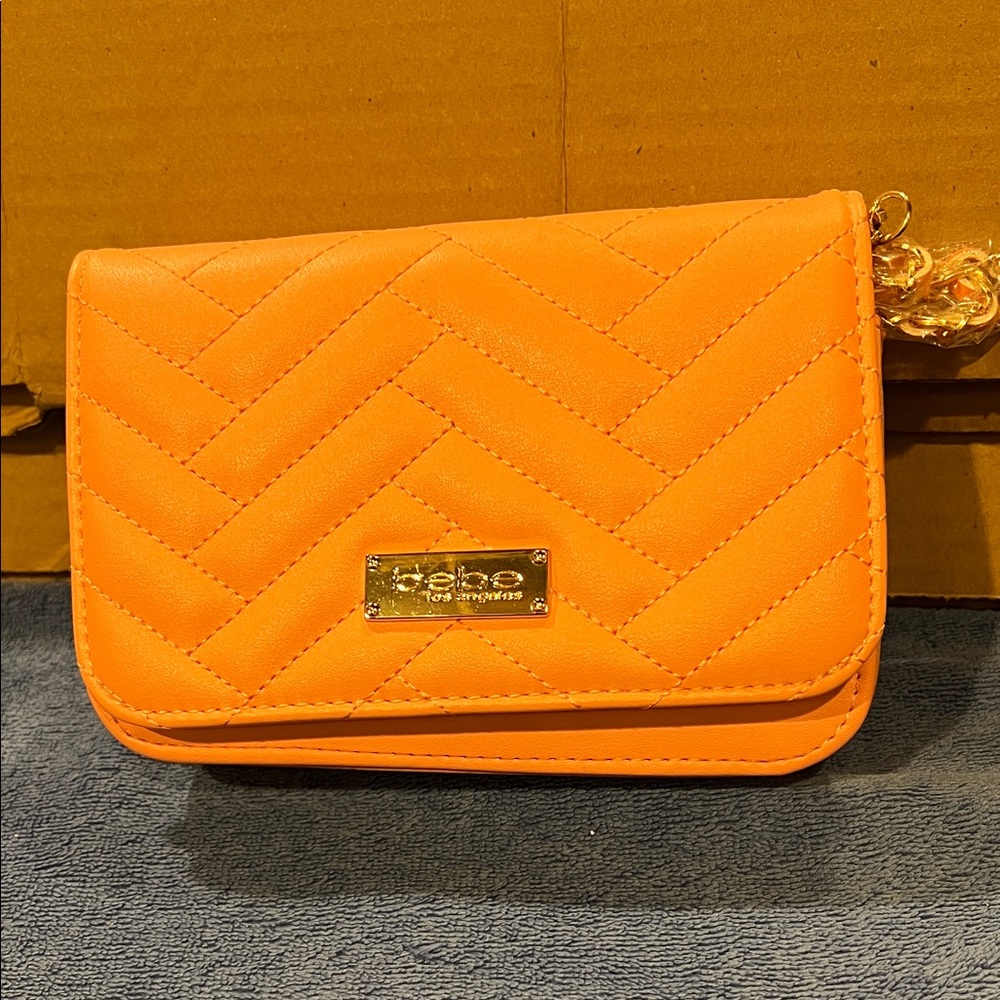 Bebe Pink Quilted Women's Bag